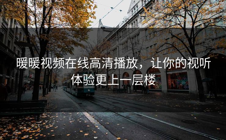 暖暖视频在线高清播放，让你的视听体验更上一层楼